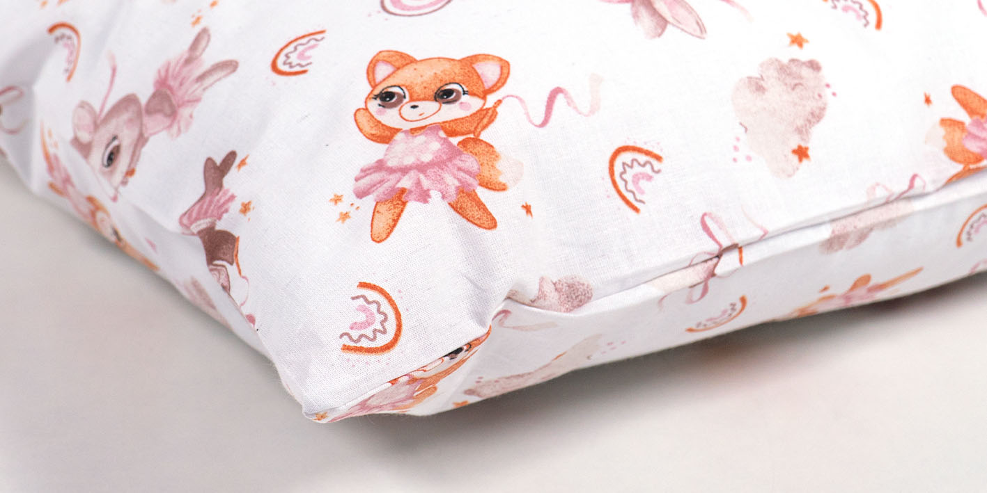 Poszewka 40x60 100% bawełna misie baletnice